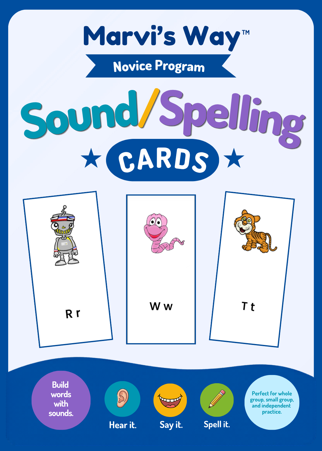 Novice Sound/Spelling Cards