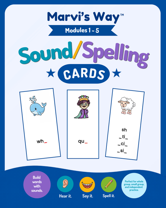 Modules 1-5 Sound/Spelling Cards
