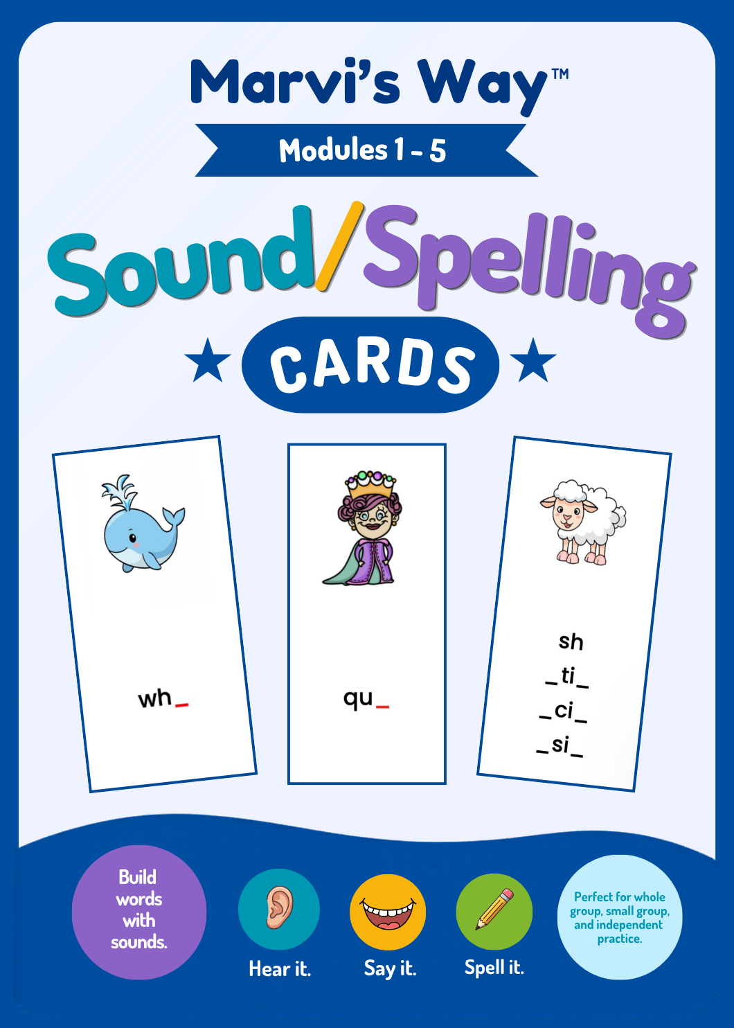 Modules 1-5 Sound/Spelling Cards