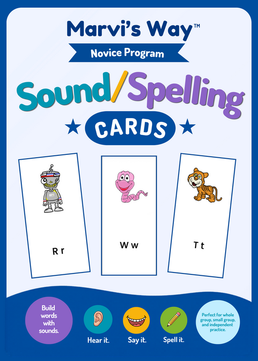 Novice Sound/Spelling Cards