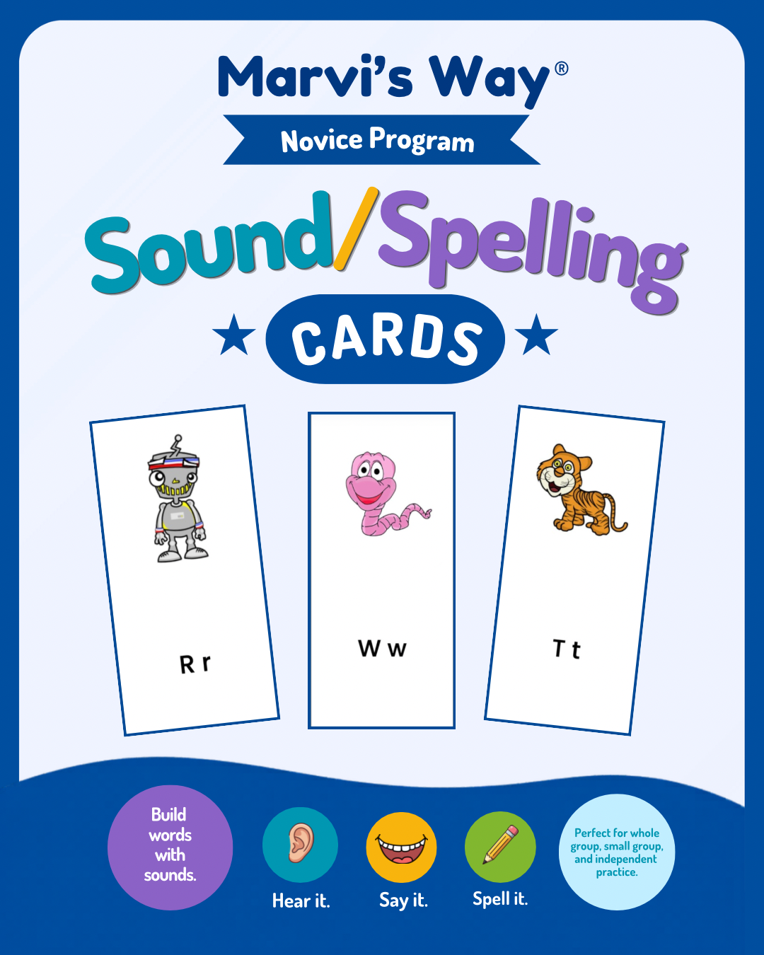Novice Sound/Spelling Cards